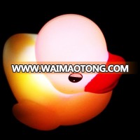 Rubber Led Flashing Toys Led Color Flashing Bath Duck