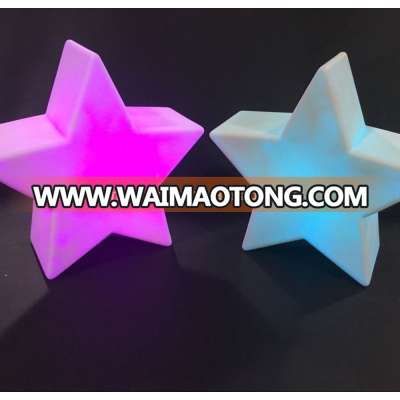 2016 led rainbow colors changing led star night bedroom lamp for children